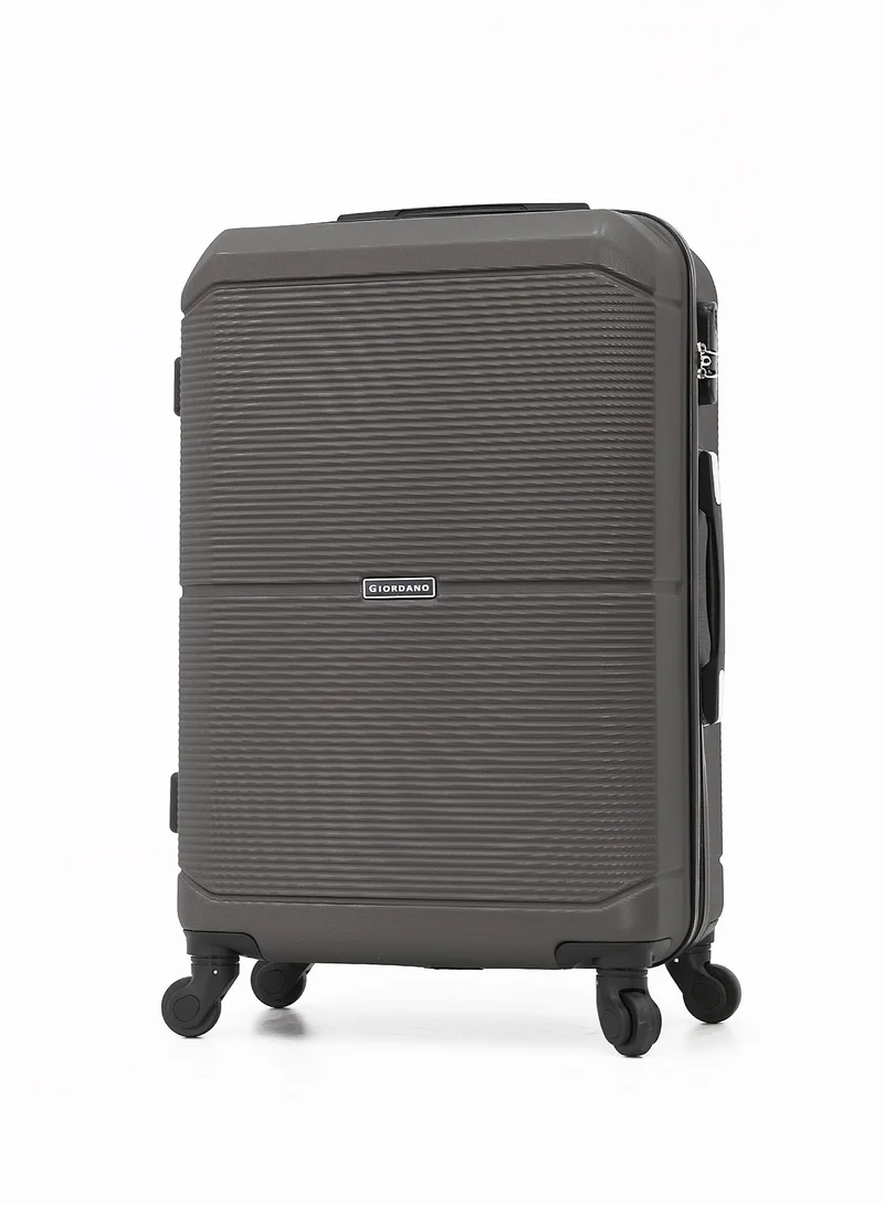 جيوردانو طقم حقائب سفر جيوردانو  قطع صلبة بعجلات دوارة - رمادي